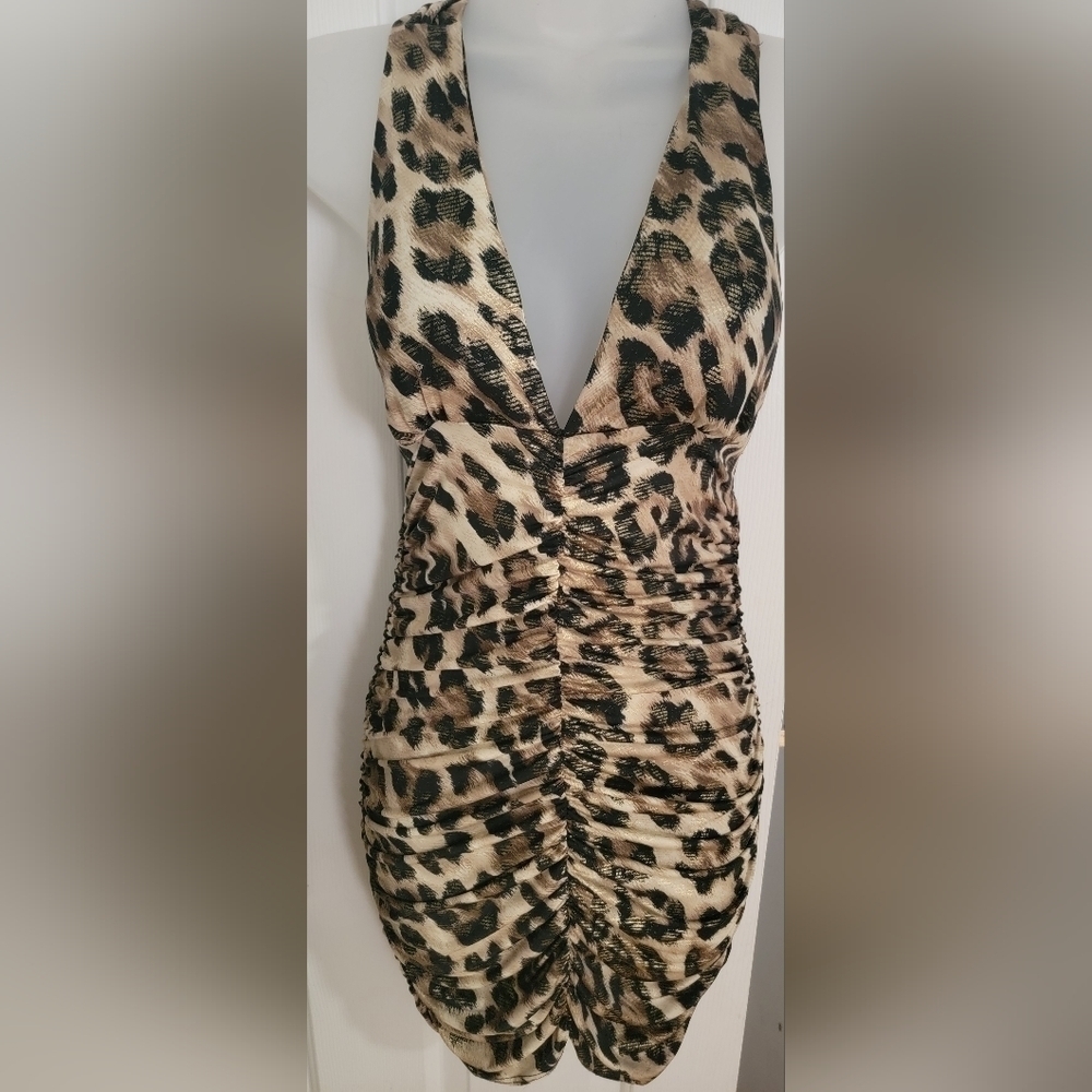 Le Chateau Leopard Dress